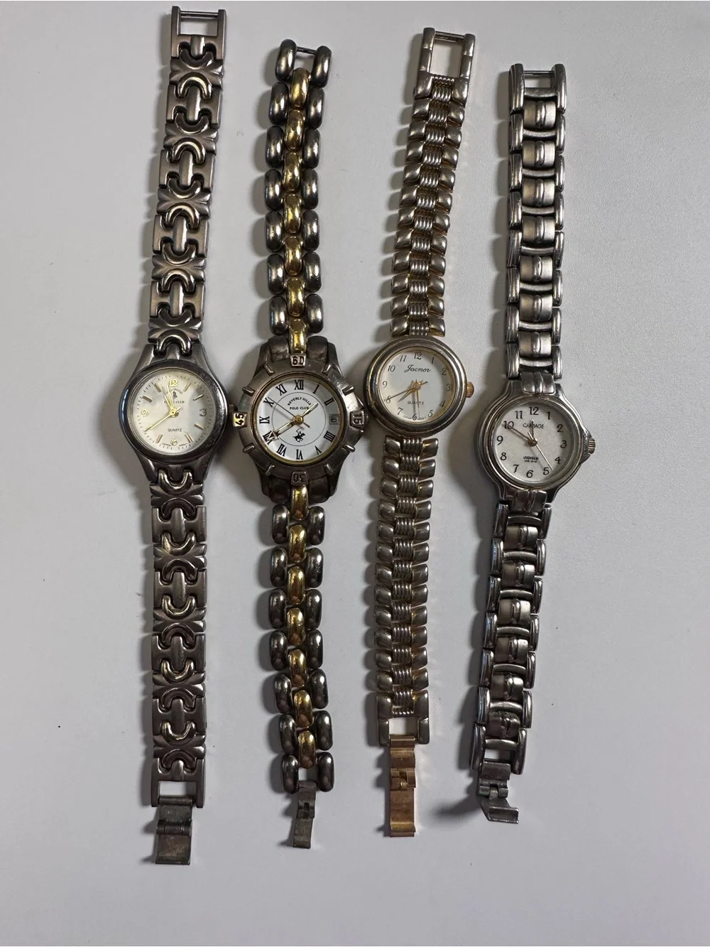 Bundle of 4 Y2K Branded Women’s watches AS IS UNTESTED 1990s/2000